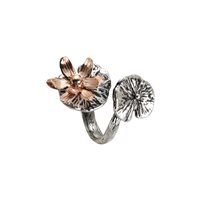 Anello Bottega Boccadamo Donna Ninfea in Argento BAN021RS - BAN021RS